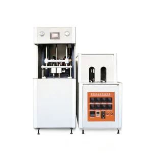 Semi-automatic blow molding machine