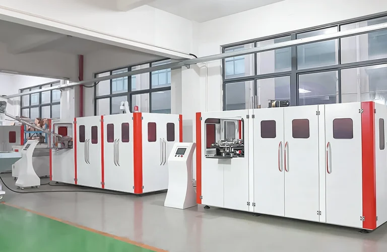 Bottle blowing machine